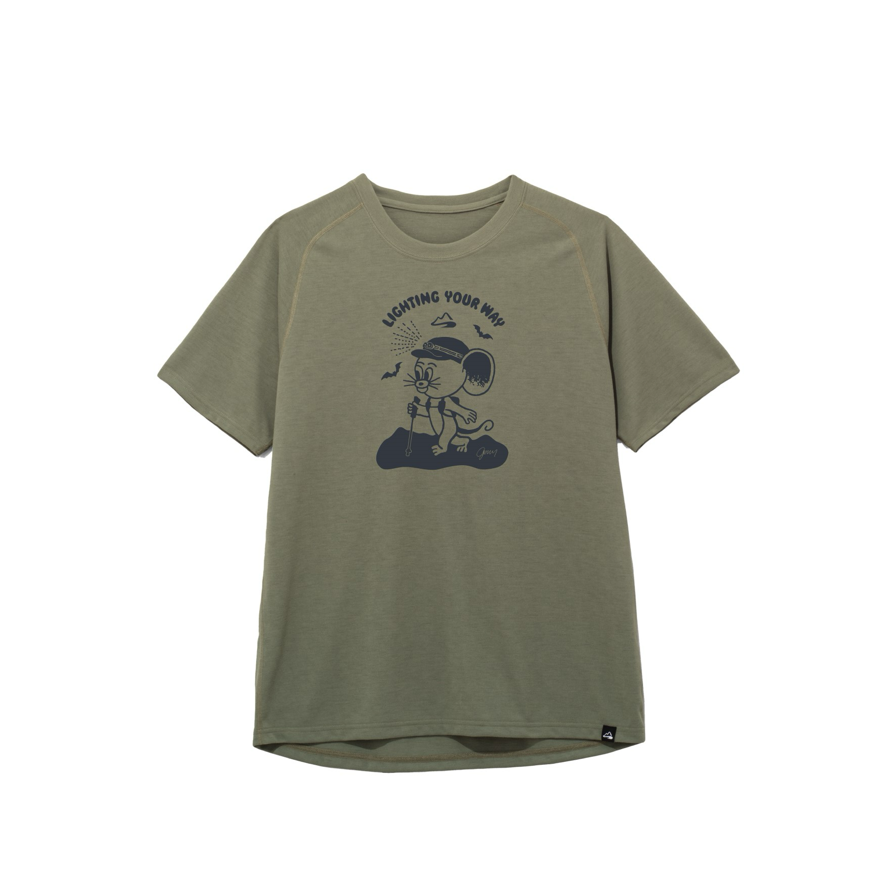 milestone Tシャツ　ジェリーマルケス milestone original canvas T-SHIRTS JERRY MARQUEZ “MUSTARD